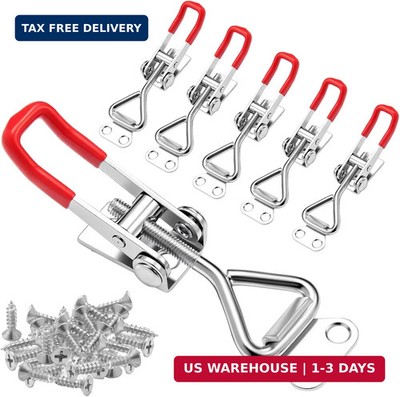 6 Pack Toggle Latch Clamp 4001, Adjustable Quick Release Pull Latches, toggle la