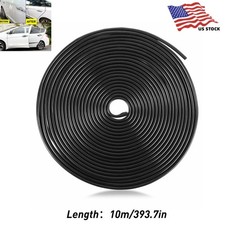 32.8ft Car Door Edge Guard Rubber Molding Strip Door Edge Trim Seal Protector