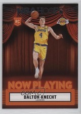 2024-25 Panini NBA Hoops Now Playing Dalton Knecht #2 0o2b