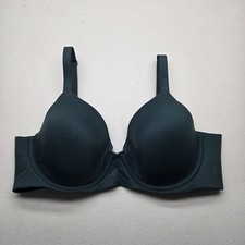 Aerie Women Bra 34C Green SMOOTHEZ T Shirt Underwired Lightly Lined