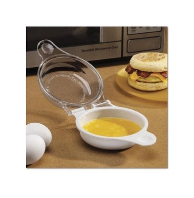 Trenton Gifts Microwave Egg Cooker/Poacher, Easy Scrambled Omelet Maker, Brea...