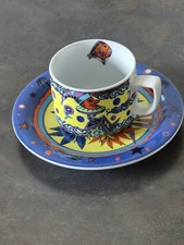 Das Besondere BOPLA Kaffeetasse mit Untertasse Porzellan Langenthal Schweiz NEU
