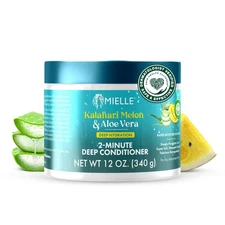 Mielle 2-Minute Deep Conditioner - Kalahari Melon & Aloe Vera Moisturizing Hair