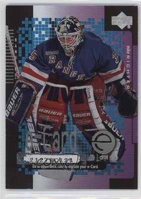 2000-01 Upper Deck e-Cards Mike Richter #EC10 j0r