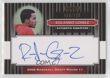 2008 Razor Signature Series Black /199 Rolando Gomez #174 Auto 0l2