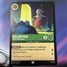 Disney Lorcana Whispers in the Well Bellwether-Master Manipulator 82/204 NM