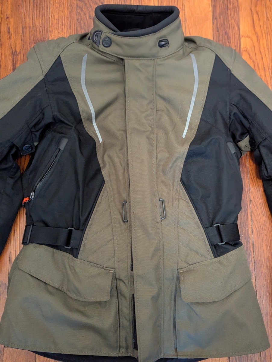 Revit Monroe Women's Waterproof Motorcycle Jacket w Liner LIKE NEW