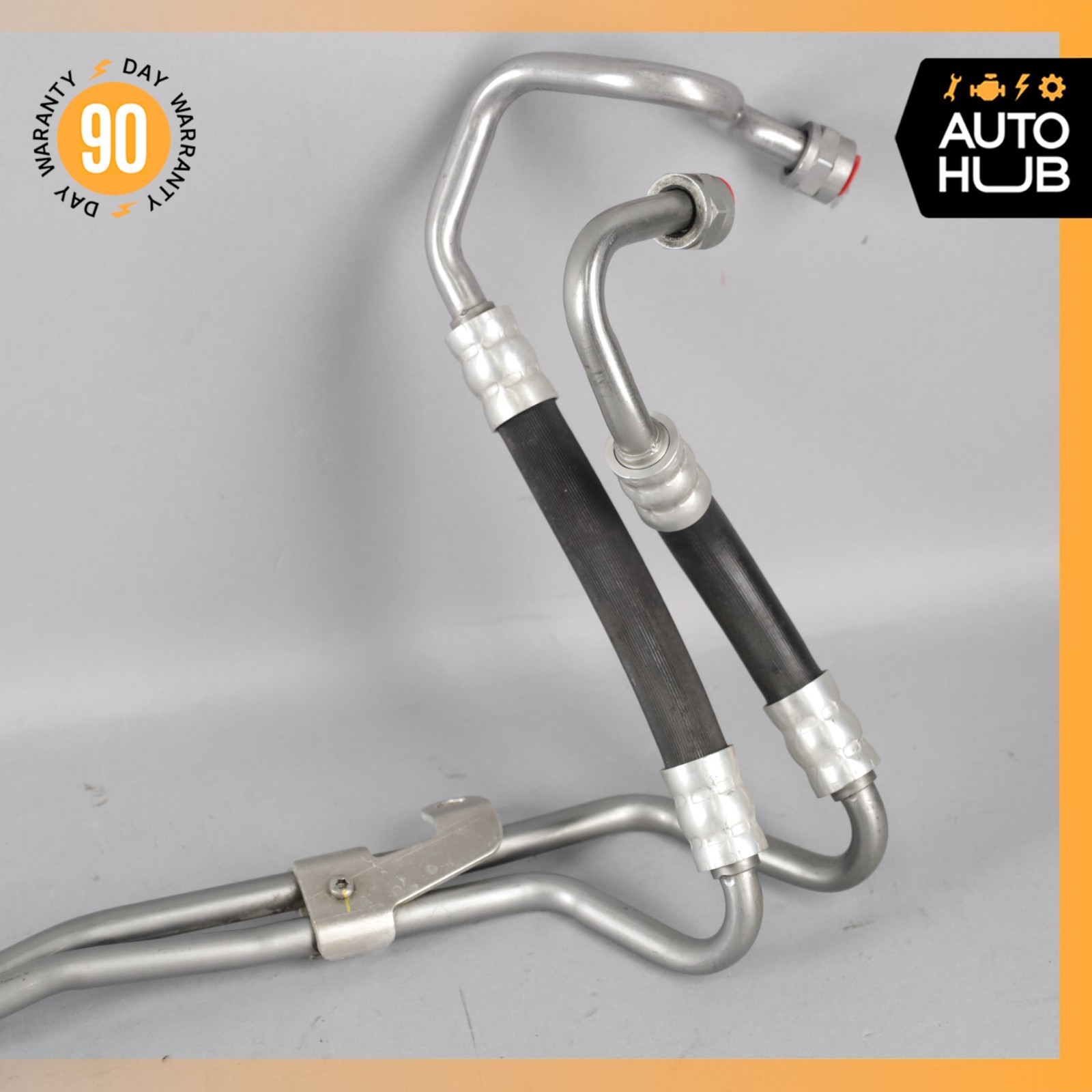 13-14 Bentley Continental GTC GT Front Differential Oil Cooler Line OEM 49k