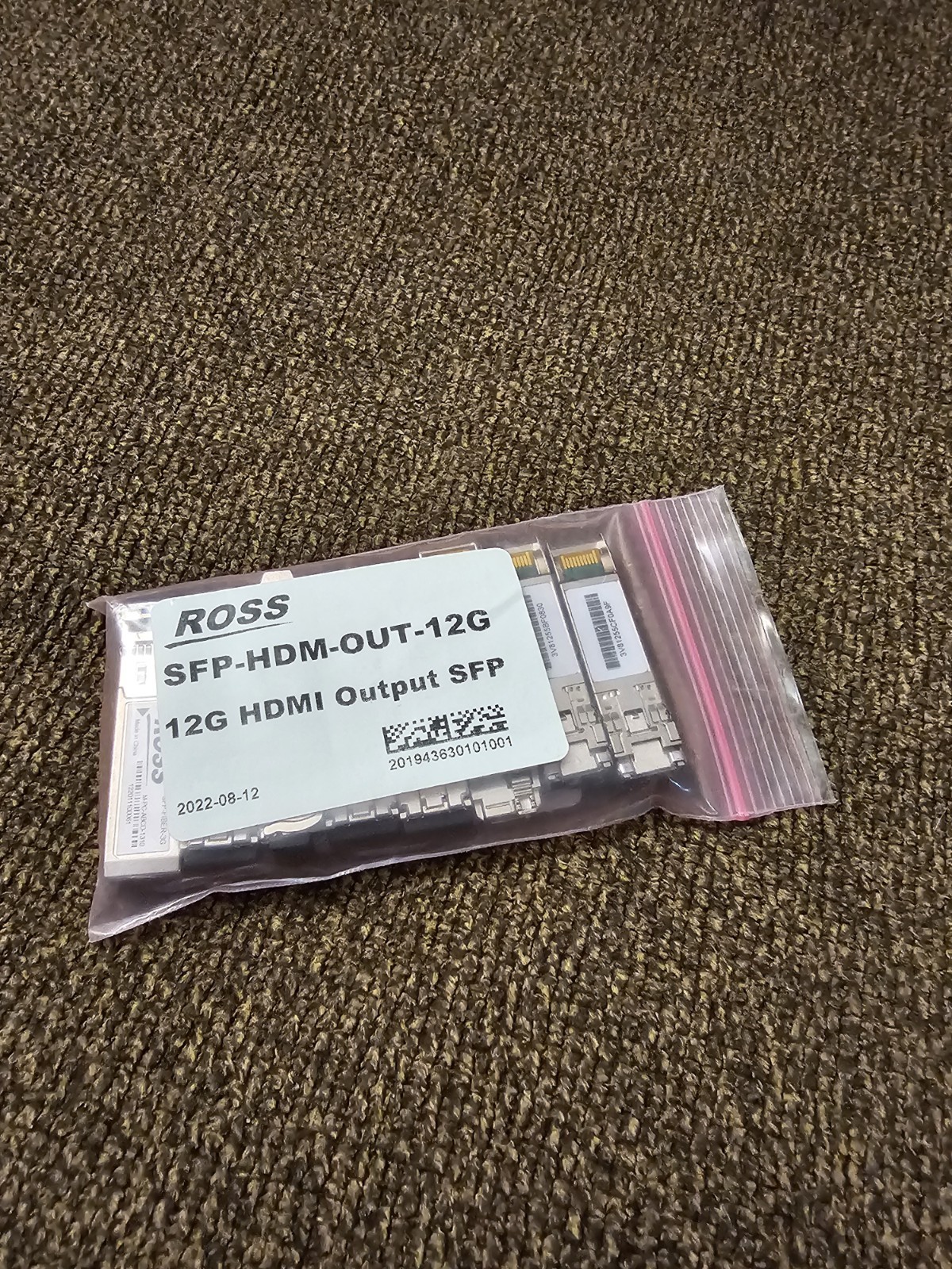 ROSS SFP-HDM-OUT-12G-HDMI-OUTPUT-SFP