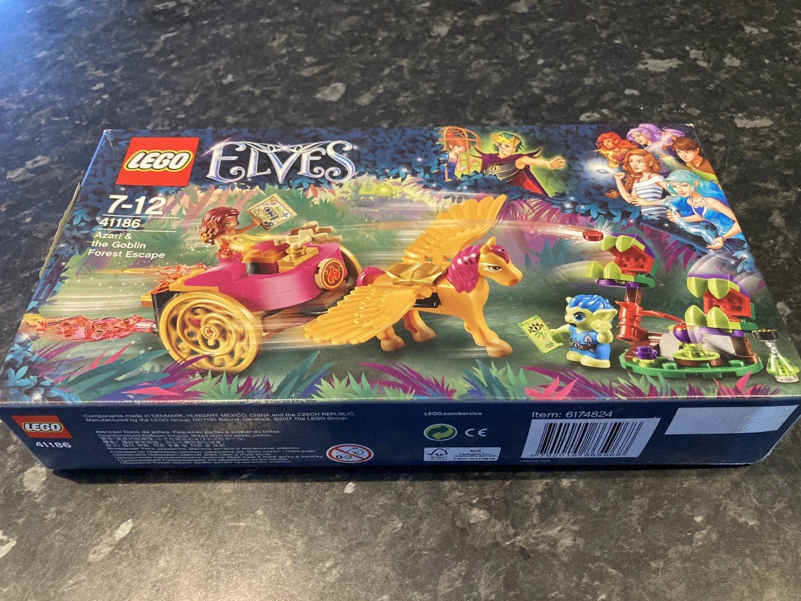 New & Sealed • LEGO Set 41186 • Elves • Azari & the Goblin Forest Escape