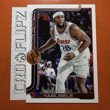 2025 Topps Basketball #26 Guerschon Yabusele Sixers 76ers