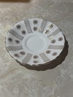 VTG. Alesbury Bone China Teacup/Saucer Set Sunburst Pattern England — photo 3