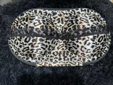 Bra Lingerie Travel Case Bra Organizer Storage Bag Leopard Print