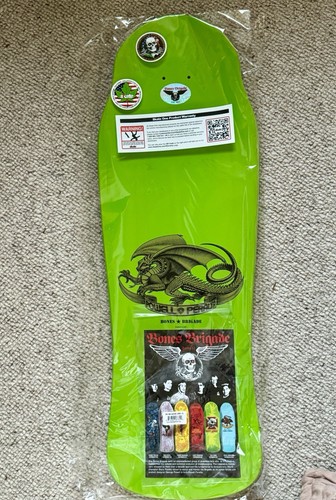 PowellPeralta *Bones Brigade* Tony Hawk Series 15 Skateboard Deck - Lime Green - Picture 2 of 3