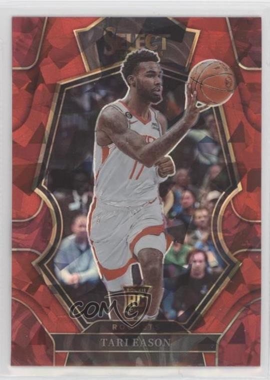 2022 Panini Select Premier Level Red Cracked Ice Prizm Tari Eason Rookie RC 11dc