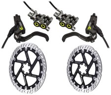 Magura MT7 PRO HC Complete Disc Brake Set Front and Rear 220/220