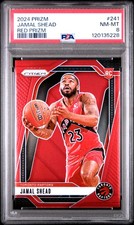2024 PANINI PRIZM RED PRIZM #241 JAMAL SHEAD 175/299 PSA 8