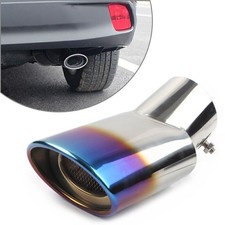 Car Rear Exhaust Pipe Tip Tail Throat Muffler For Toyota Highlander 14-21 Bue