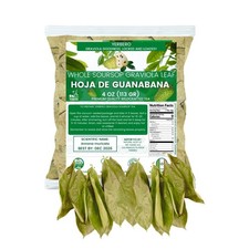 Hojas de guanábana de graviola seca yerbero 4 oz | 100 té natural de México