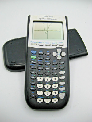 Texas Instruments TI-84 Plus Graphing Calculator with Cover