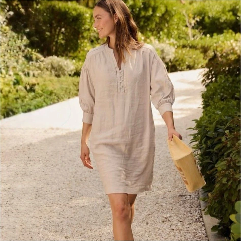 Beige Linen Dresses for Women for sale | eBay Beige Linen Dresses for Women for sale | eBay