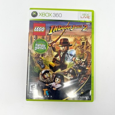 Lego Indiana Jones 2 the Adventure Continues Xbox 360 W Manual TESTED