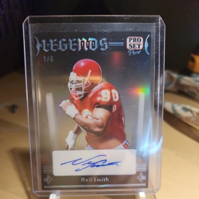 2024 Leaf Pro Set Pure Legends Auto #1/6  Neil Smith
