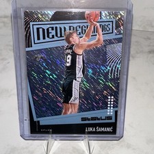 2019-20 Panini Status Tmall New Beginnings Blue Luka Samanic #19 0l9v
