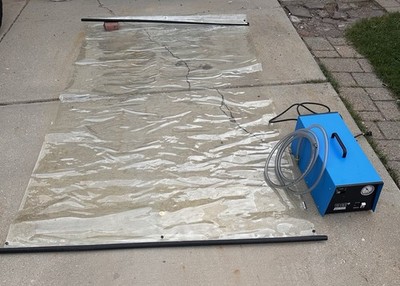   COMPLETE VACUPRESS VACUUM PRESS SYSTEM   NEW (5 CFM PROFESSIONAL)  