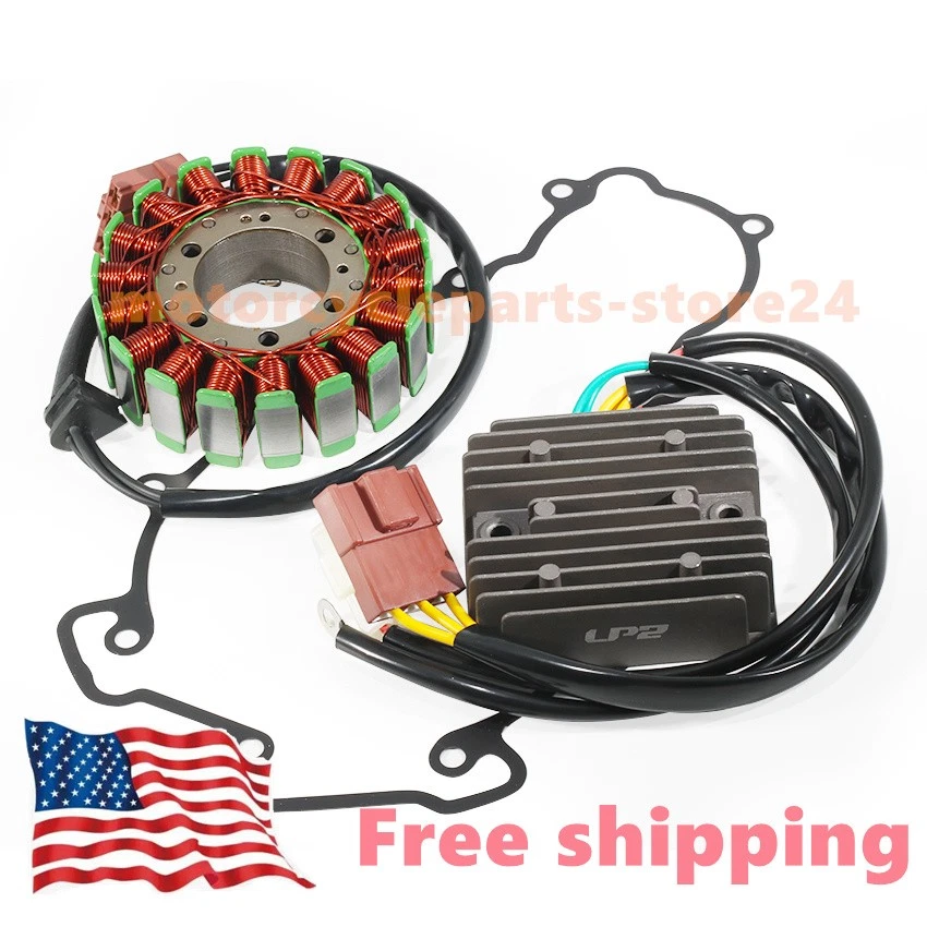 Stator Coil Regulator Rectifier ＆ Gasket for KTM 990 Super Duke 2005/2007-2008 Foto 3 de 4