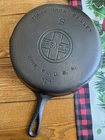 Griswold #8 Large Block Logo Cast Iron Skillet Smooth Bottom 704 *RESTORED*