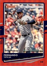 Fernando Tatis Jr 2020 Panini Donruss Red Foil #83