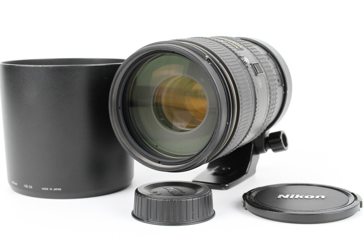 Nikon AF VR NIKKOR 80-400mm f/4.5-5.6 D ED Zoom Lens From