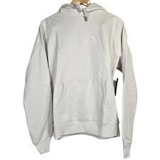 Spiritual Gangster SG Monogram Classic Hoodie Sweatshirt Beige S Made in USA
