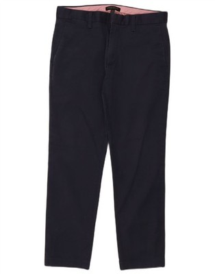 Banana Republic Herren Aiden Slim Fit Chino Hose W31 L30 Navy Blau Baumwolle F206