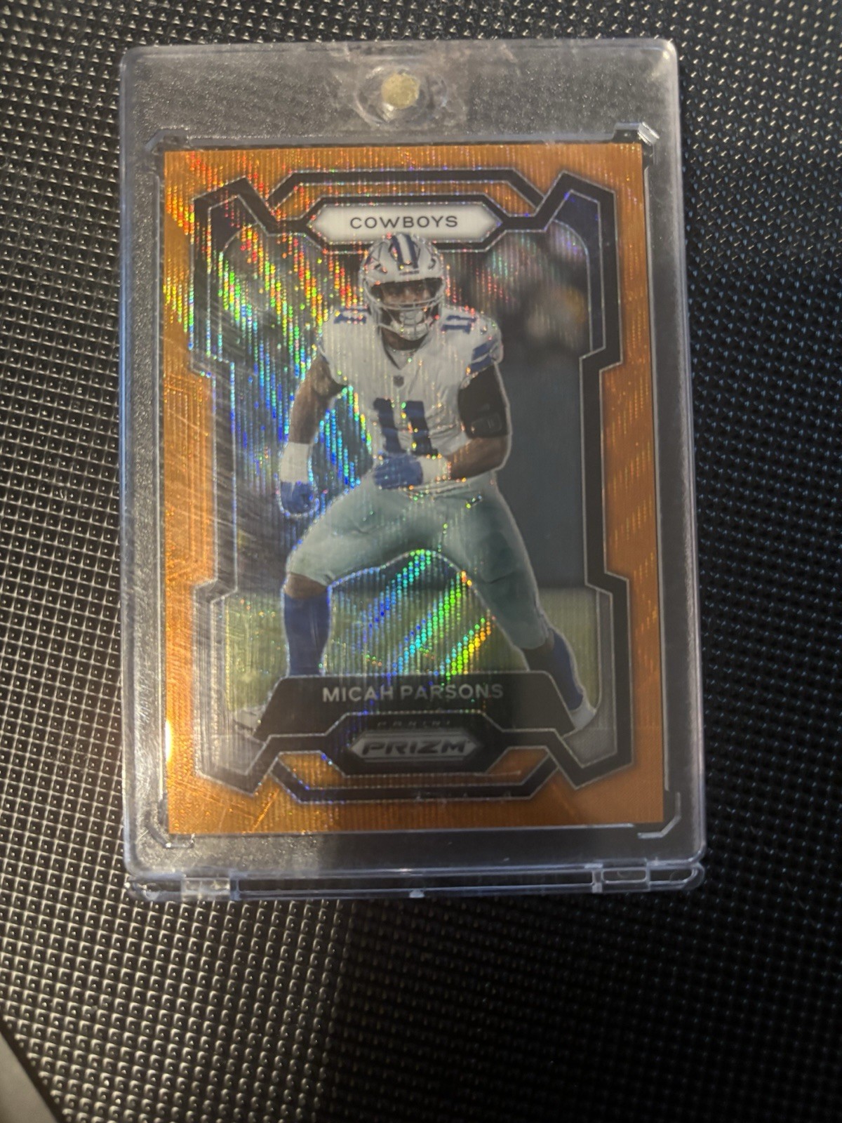 2023 Panini Prizm - Micah Parsons #78 Orange Wave Prizm /60