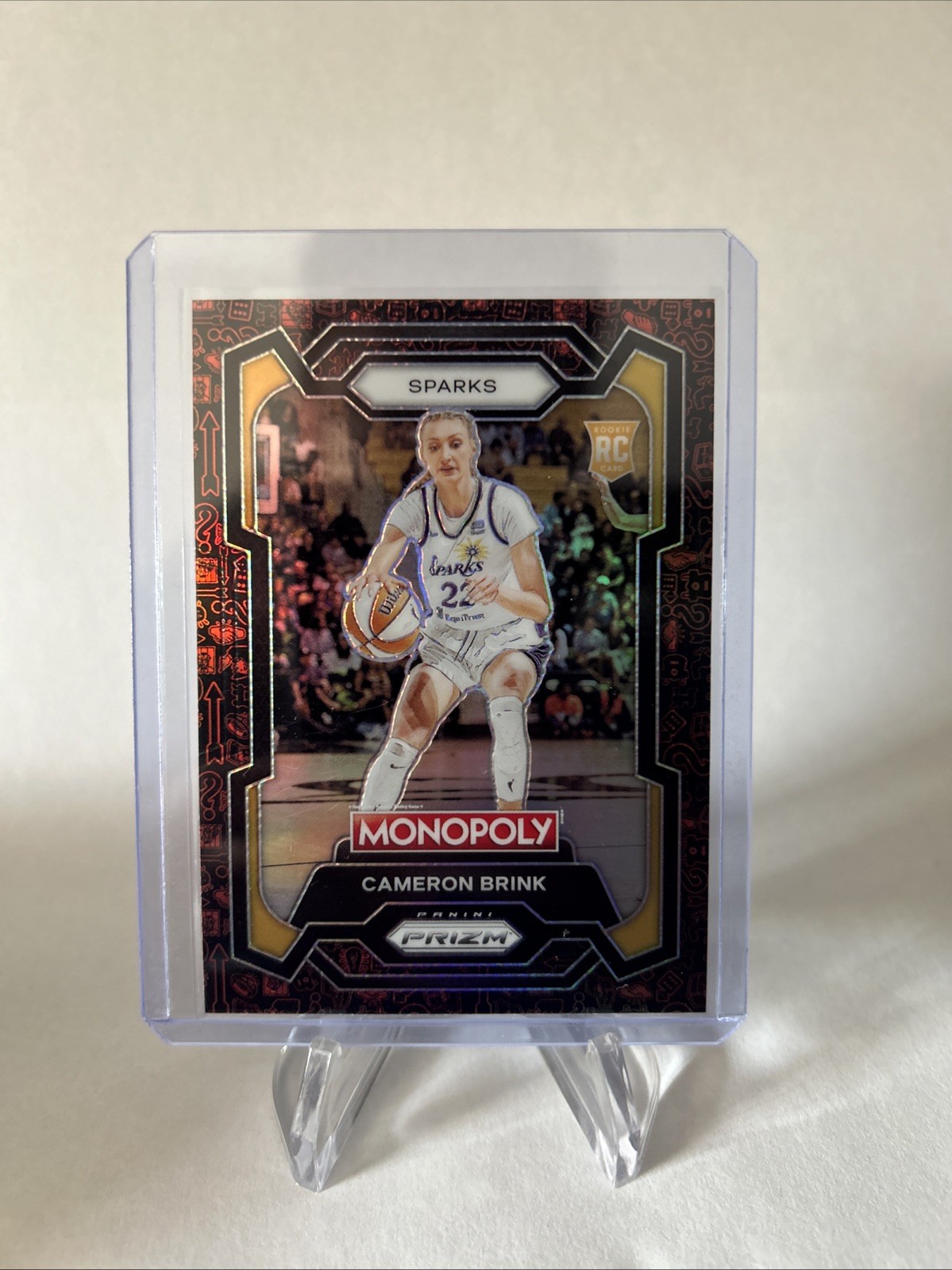 2024 Panini Prizm Monopoly WNBA Cameron Brink #39 (RC) Millionaire Club Prizm