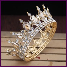 Vintage Royal Queen King Tiaras and Crowns for Women Princess Prom Wedding