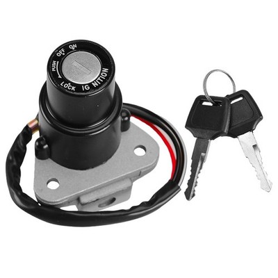 Universal Zündschalter Schloss Set & 2 Schlüssel for Motorrad Off-Road Dirt Bike
