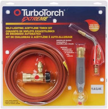 TURBOTORCH 0386-0832 PL-5ADLX-MC Self-Lighting Torch Kit, Air Acetylene, Extreme