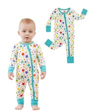 Baby -Piece Romper Footless Viscose Pajamas Sleepers for Baby Boys and Girls,...