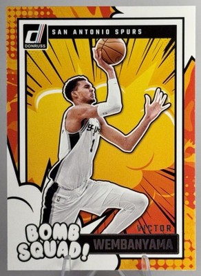 2024-25 Panini Donruss Victor Wembanyama Bomb Squad #6 San Antonio Spurs