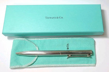 Tiffany  Co. Sterling Silver T Clip Ball Point Pen