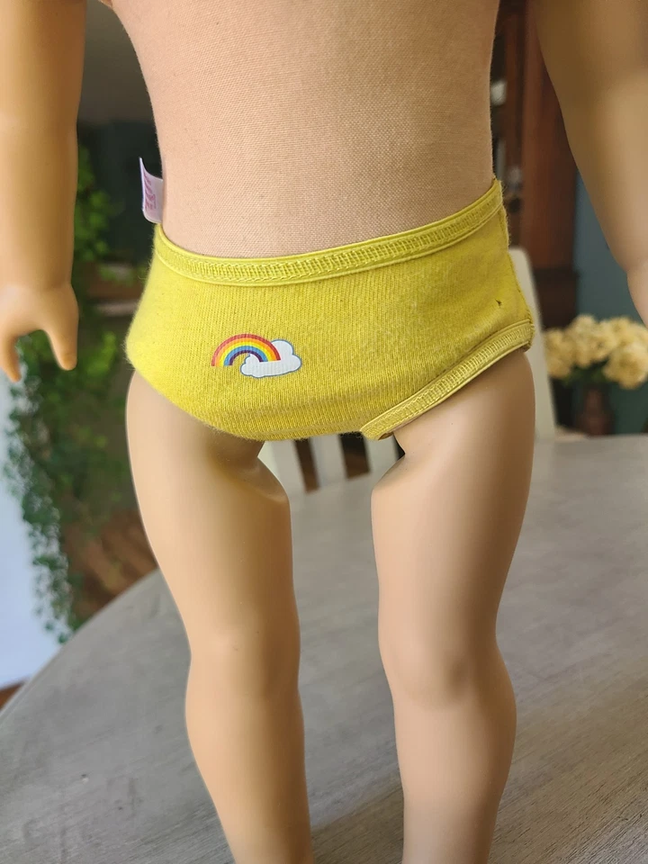 American Girl Ivy Doll Pierced Ears Julie Friend 2008 & Rainbow AG Undies - Image 3 of 4