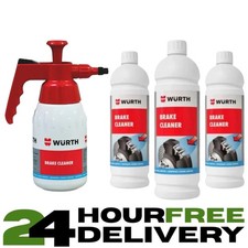Brake and Clutch Cleaner Parts Degreaser 1 Litre Spray Bottle Dispenser WURTH