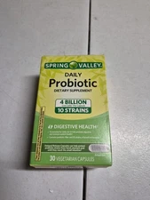 Spring Valley Daily Probiotic Delayed-Release Dietary Supplement Capsules 30 Ct