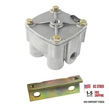 Air Brake Relay Valve Fits HD Trucks with R12 System Replaces Bendix WA65104