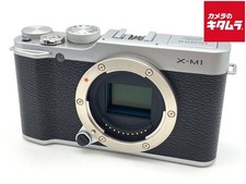 FUJIFILM X-M1 Mirrorless Digital Camera Body SILVER -EXC- 8648