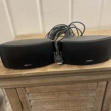 Bose Companion 3 Series II Satellite Speakers Pair Untested