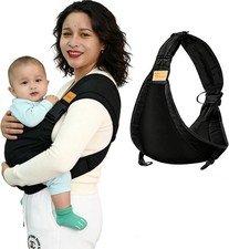 Baby Carrier Sling, Upgraded Dual Protection & Widened Shoulder Strap Ergonomic